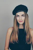 Cashmere Metallic Beret - Thumbnail 7