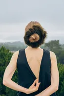 FEATHER LEATHER SCRUNCHIE - Thumbnail 5