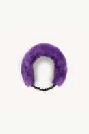 Fluffy Shearling Headband - Thumbnail 5