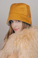 Foxy Cashmere Bucket Hat - Thumbnail 1