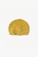 Golden Silk Openwork Beret - Thumbnail 3