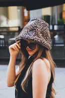 Jaguar Cashmere Bucket Hat - Thumbnail 7