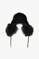 Shearling Cashmere Aviator Hat - Thumbnail 8