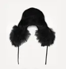 Shearling Cashmere Aviator Hat - Thumbnail 3