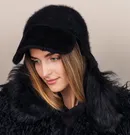 Shearling Cashmere Aviator Hat - Thumbnail 2