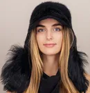 Shearling Cashmere Aviator Hat - Thumbnail 1